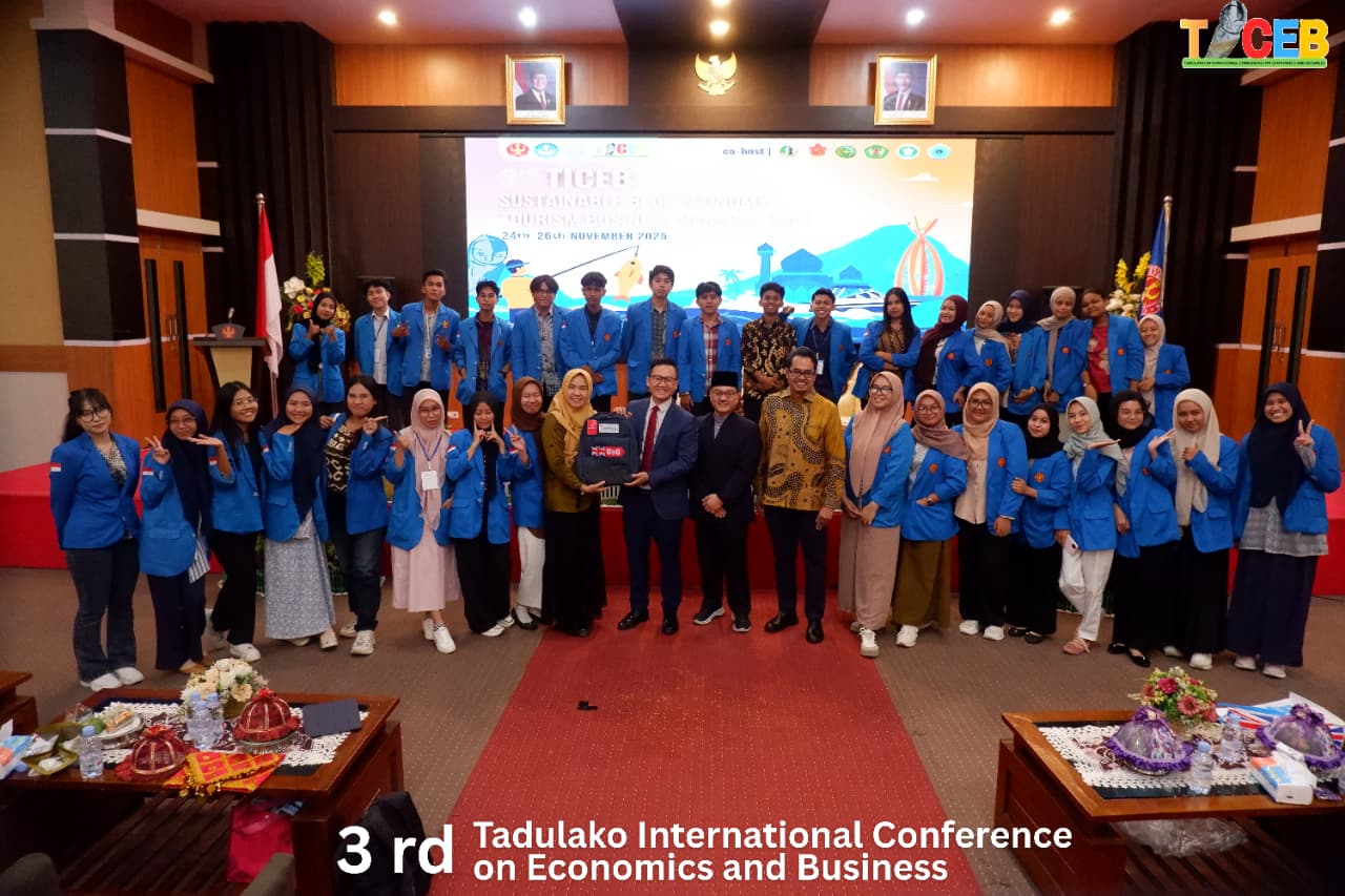 FEB UNTAD Sukses Gelar 3rd TICEB: Soroti Potensi Ekonomi Biru Berkelanjutan dari Perspektif Bisnis Pariwisata